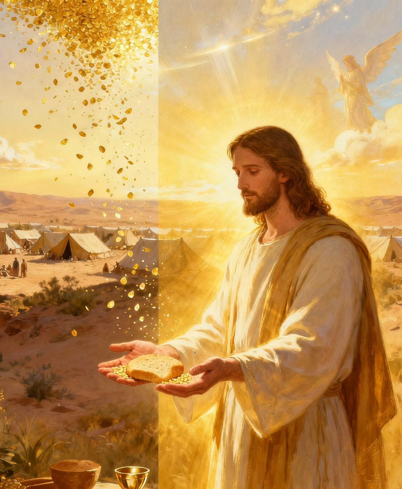 Manna and the Man from Heaven